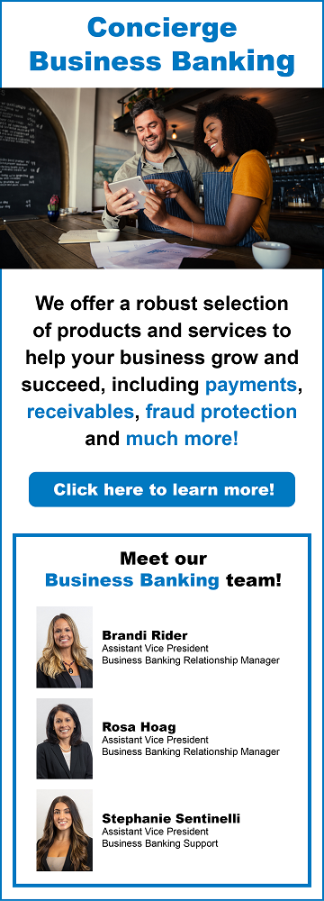 Business Banking promo ad